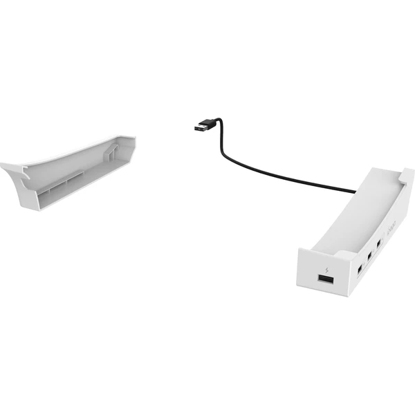 iPega P5S008 Horizontální Stojan s USB HUB pro PS5 Slim/PS5 Pro bílý - Stojánky - Obrázek DIU0000K01