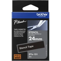 Brother STe-151 šablonová páska pro elektrochemické značení 24 mm - Pásky pro štítkovače