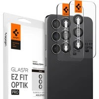 Spigen Glass tR EZ Fit Optik Pro 2 Pack Samsung Galaxy S24+ černý - Ochranné folie a skla