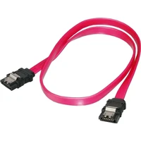 PremiumCord kabel SATA 1.5/3.0 GBit/s s kovovou zapadkou 1m - Kabely a redukce