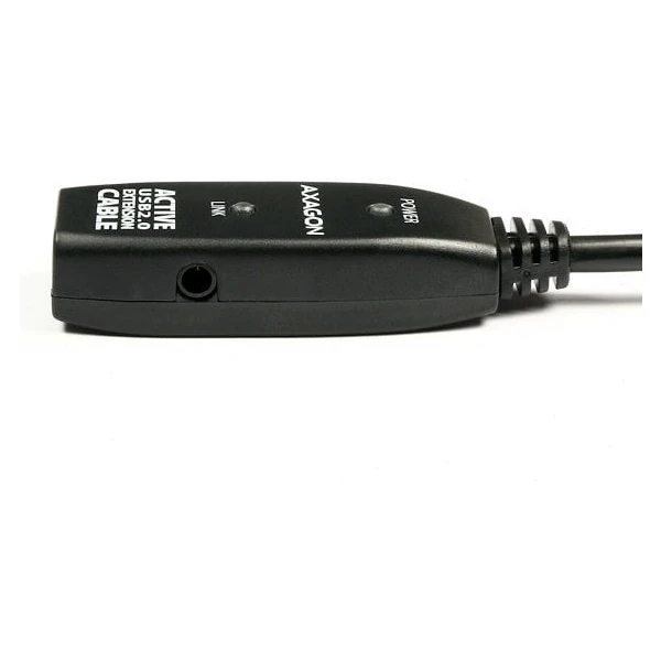AXAGON ADR-220 USB-A/USB-A prodlužovací kabel 20m černý - Kabely a redukce - Obrázek DJS6000701