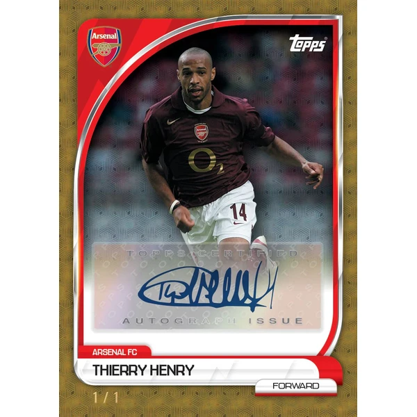 Fotbalové karty Topps 2025-2026 Collector Tin Arsenal - Fotbalové karty - Obrázek DK3J000K01