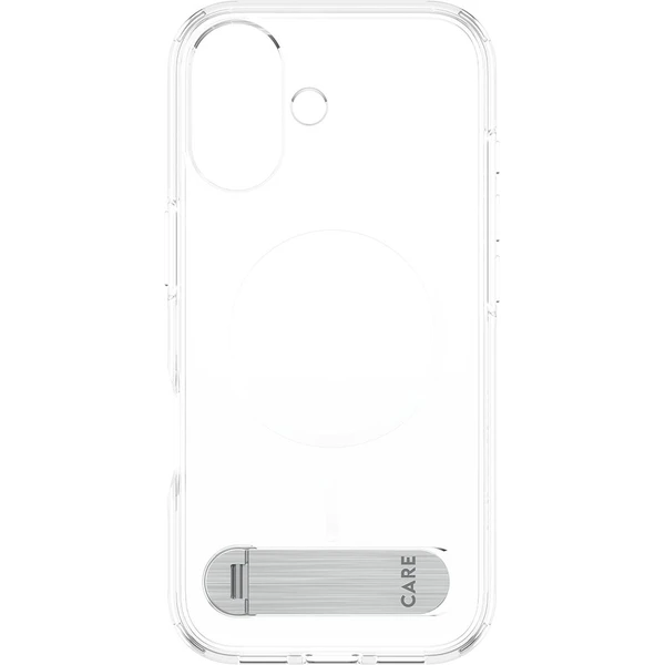 PanzerGlass® CARE Kickstand kryt s MagSafe Apple iPhone 17 stříbrný/bílý - Pouzdra - Obrázek DKDH000K01