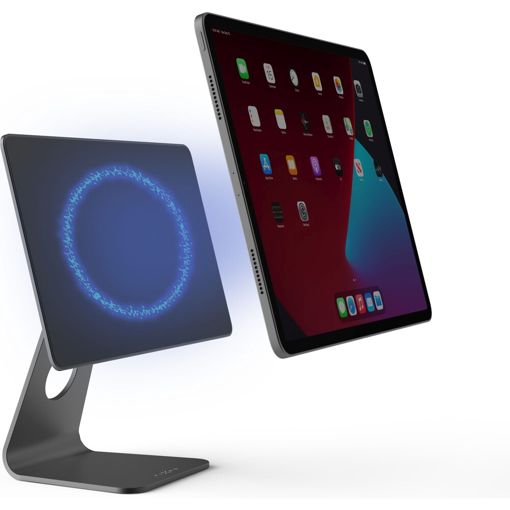 FIXED Frame hliníkový magnetický stojánek iPad Pro 11" (18/20/21/22)/Air (20/22) vesmírně šedý