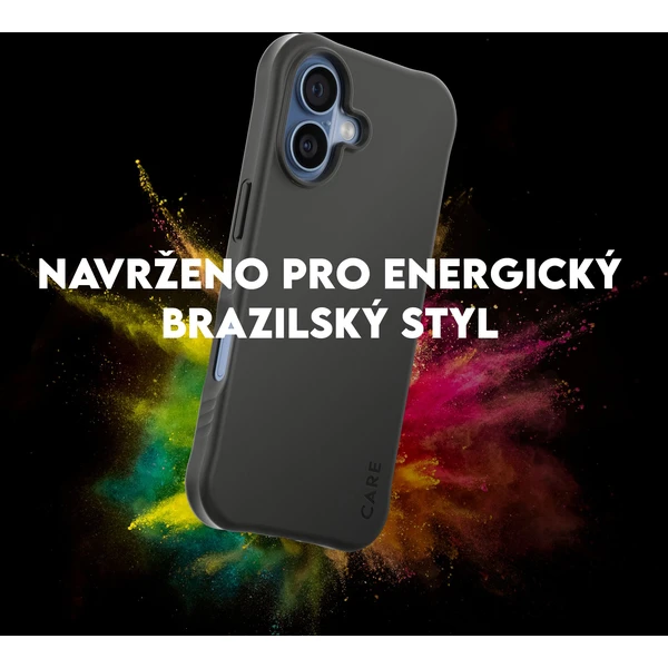 PanzerGlass® CARE Samba kryt s MagSafe Apple iPhone 17 Black - Pouzdra - Obrázek DLDH000K01