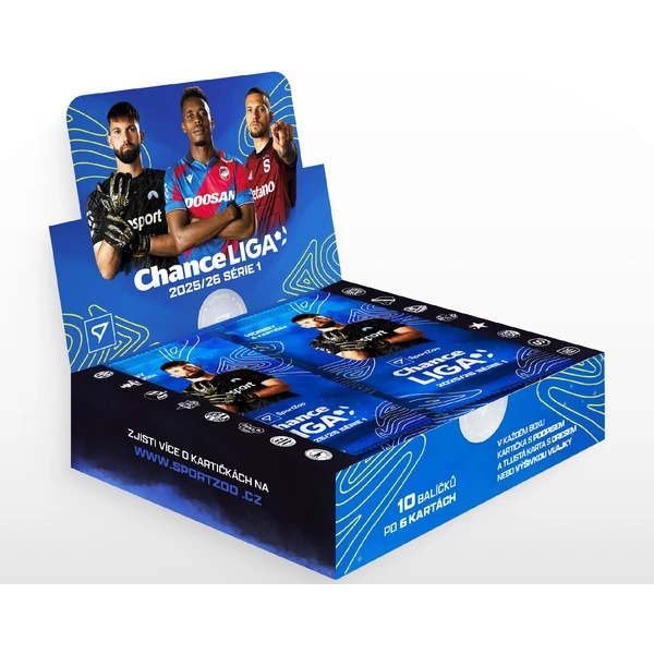 Fotbalové karty SportZoo Chance Liga 2025/26 - 1. série Hobby balíček - Fotbalové karty - Obrázek DLKJ000K01