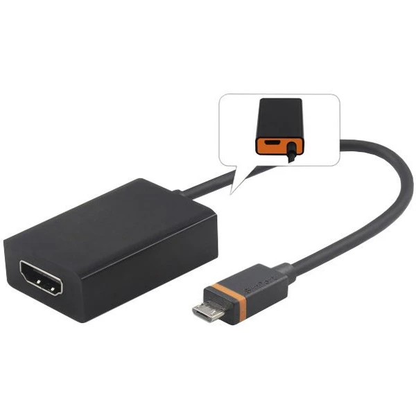 PremiumCord SlimPort / MyDP adaptér na HDMI s micro USB napájením - Kabely - Hlavní obrázek