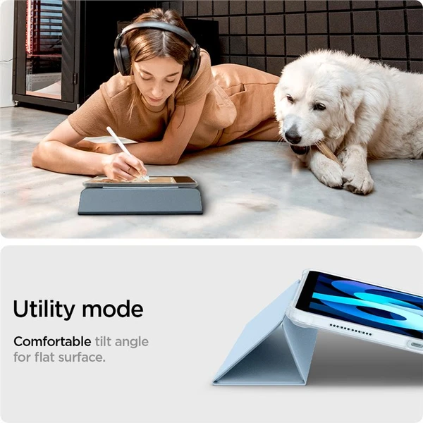 Spigen Ultra Hybrid Pro pouzdro iPad Air 10.9" (22/20), Air 11" (24/25/26) světle modré - Pouzdra - Obrázek DPC5000L01