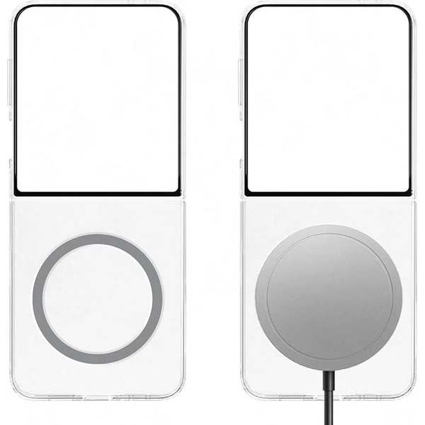 Samsung Clear Magnet Case ochranný kryt Galaxy Flip7 čirý - Pouzdra - Obrázek DPGE000K01