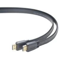 PremiumCord HDMI 1.4/HDMI 1.4 plochý kabel s ethernetem 4K 1,5m černý - Kabely a redukce