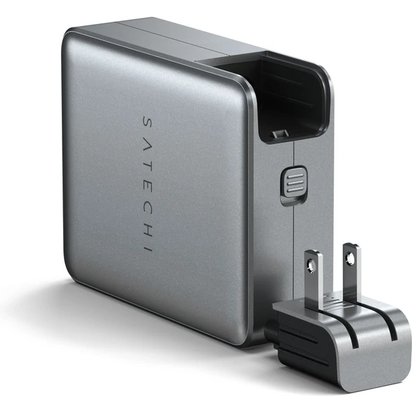 Satechi 145W USB-C GaN cestovní nabíječka (4x USB-C) vesmírně šedý - Nabíječky - Obrázek DPX5000O01