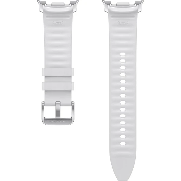 Samsung Hybrid Band řemínek Galaxy Watch8 (S/M/L) bílý - Řemínky - Obrázek DQGE000K01