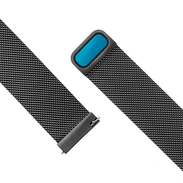 FIXED Mesh Strap síťovaný nerezový řemínek (20mm) černý - Řemínky - Obrázek DQQU600301