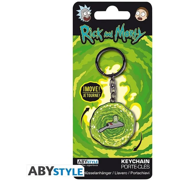 Klíčenka Rick and Morty - Portan Gun - Klíčenky - Obrázek DQR9300401
