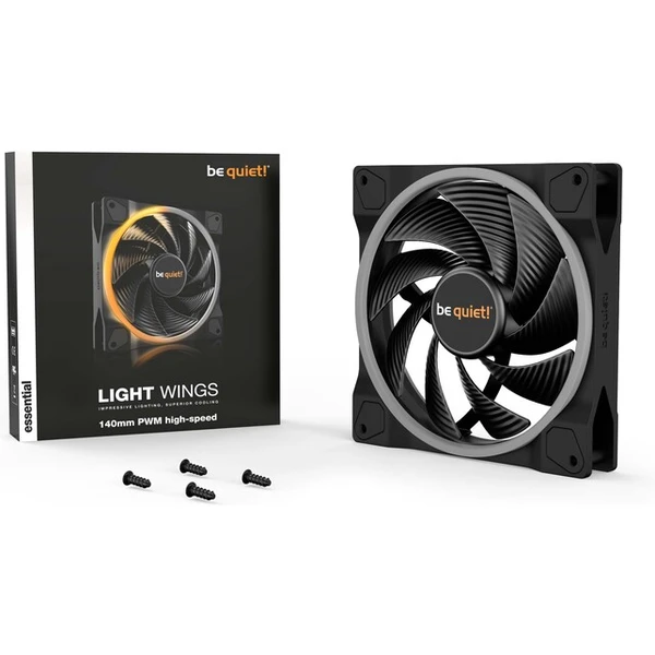 Be quiet! LIGHT WINGS high-speed 140mm - Ventilátory pro PC - Obrázek DQUG300401
