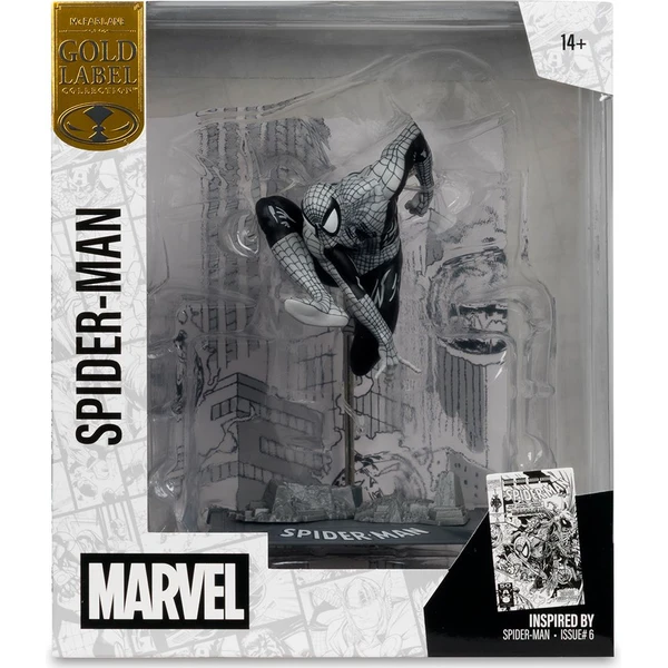 Figurka McFarlane Toys Marvel Collection 1/10 - Spider-Man #6 (Line Art) (Gold Label) 10 cm - Figurky - Obrázek DS3G000K01