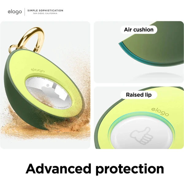 ELAGO Avocado pouzdro pro Apple AirTag zelené - Pouzdra - Obrázek DSEM100501