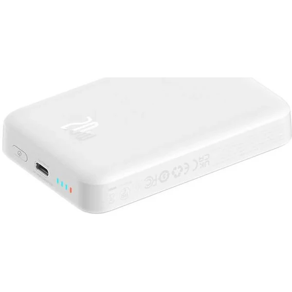 Baseus Magnetic Mini Air 10000mAh, 20W bílá - Powerbanky - Obrázek DSHL000K01