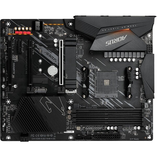 GIGABYTE MB Sc AM4 B550 AORUS ELITE V2, AMD B550, 4xDDR4, 1xHDMI, 1xDP