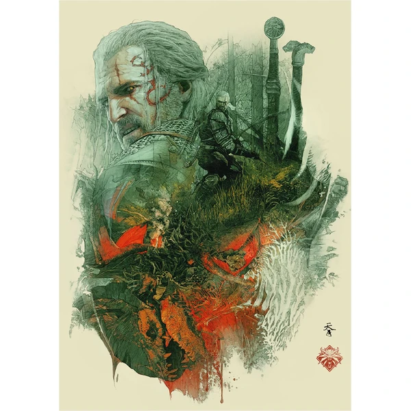 Dárková kolekce The Witcher 3: 10th Anniversary Puzzle - Puzzle - Obrázek DSJI000K01