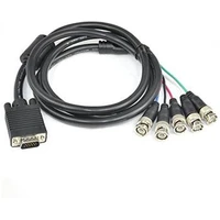 PremiumCord VGA/5x BNC kabel 2m černý - Kabely a redukce