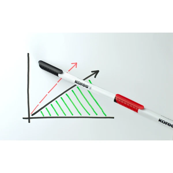Kores K-MARKER popisovače na bílé tabule a flipcharty s tenkým hrotem 4 barvy - Popisovače - Obrázek DT7H000K01