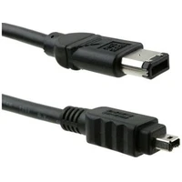 PremiumCord FireWire 6pin/FireWire 4pin kabel 2m černý - Kabely a redukce