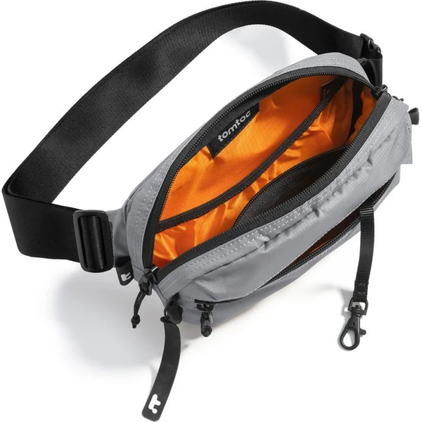 tomtoc Aviator T33 taška přes rameno S šedá - Popruhy a crossbody - Obrázek DTCG000K01