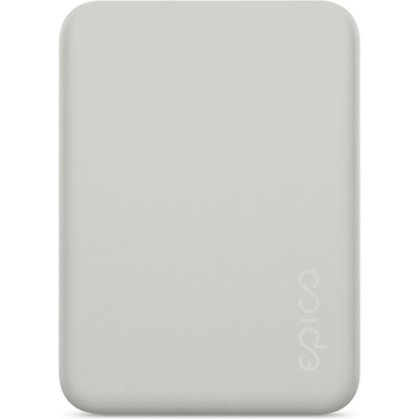 Bezdrátová powerbanka Epico s podporou MagSafe 4200mAh - světle šedá