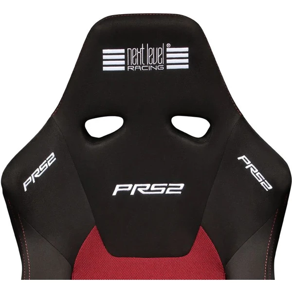 Next Level Racing PRS2 Performance Reclining Sim Racing Seat černo-červená herní sedačka - Kokpity - Obrázek DTNK000K01