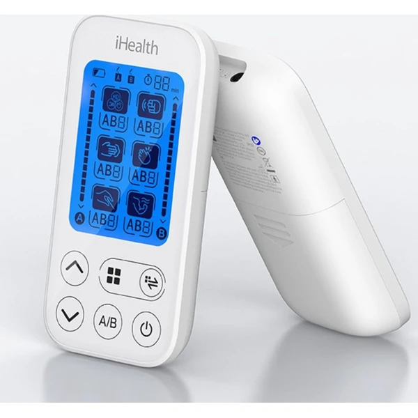 iHealth Soothe TENS duální elektrostimulátor s příslušenstvím bílý - Masážní přístroje - Obrázek DU6G000K01