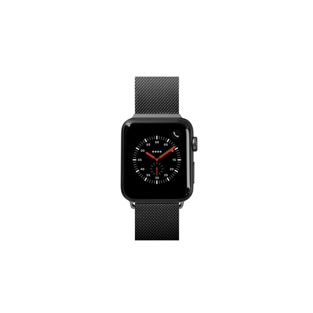 LAUT Steel Loop pásek na Apple Watch 38/40 mm černý