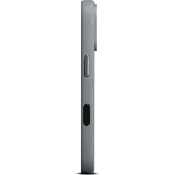 Woolnut MagSafe kožený kryt iPhone 17 Pro šedý - Pouzdra - Obrázek DULH000K01