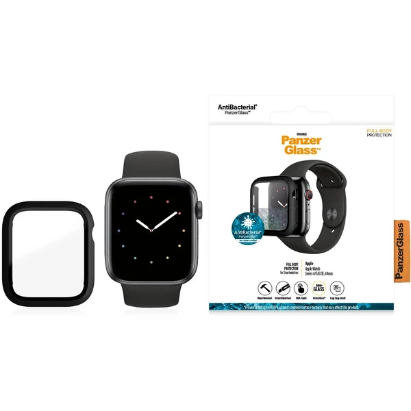 PanzerGlass Full Body Protection Apple Watch 4/5/6/SE 44mm černý - Pouzdra - Obrázek DV4N600301