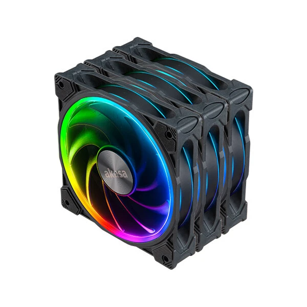 Akasa SOHO AR, 120mm ARGB PWM - Ventilátory pro PC - Obrázek DV4X600301