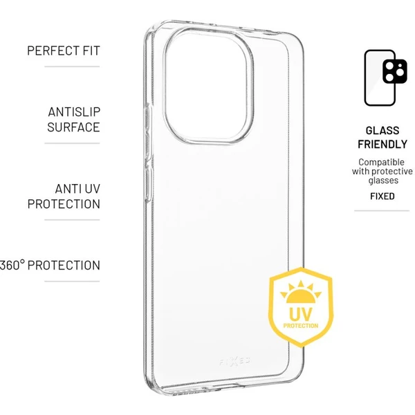 FIXED Slim AntiUV TPU kryt Xiaomi Redmi Note 13 čirý - Pouzdra - Obrázek DVA5000O01