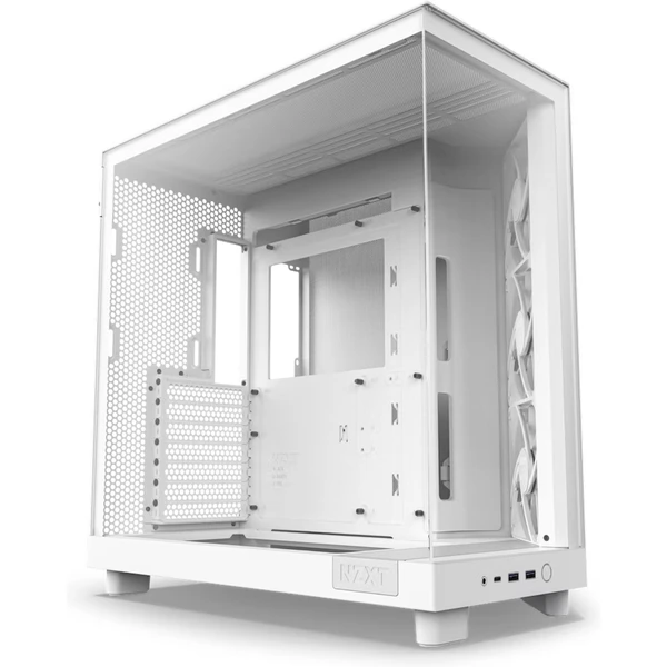 NZXT H6 Flow bílá - Počítačové skříně - Obrázek DVGA000L01