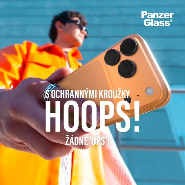 PanzerGlass® Hoops skla Apple iPhone 17 Pro/16 Pro/15 Pro/17 Pro Max/16 Pro Max/15 Pro Max čiré - Ochranné folie a skla - Obrázek DWEH000K01