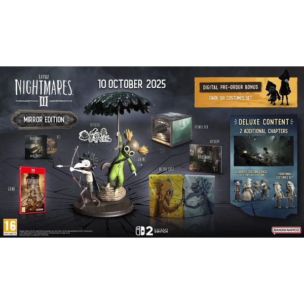 Little Nightmares 3 Mirror Edition (Game Key Card) (Switch 2) - Hry pro Nintendo Switch 2 - Obrázek DWIE000K01