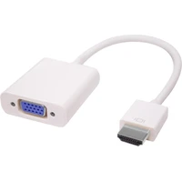 PremiumCord HDMI/VGA + 3,5mm redukce bílá - Kabely a redukce