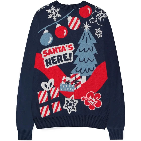 Vánoční svetr Lilo & Stitch - Stitch Santa XS - Mikiny a svetry - Obrázek DYJI000K01