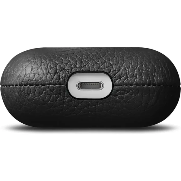 Woolnut kožené pouzdro pro AirPods 3. generace černé - Pouzdra - Obrázek DYJR100501