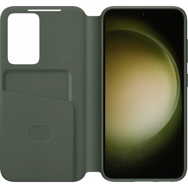 Samsung Smart View Wallet Case Galaxy S23 khaki - Pouzdra - Obrázek DYO0G00101