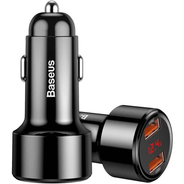 Baseus Magic 45W nabíječka do auta černá - Nabíječky - Obrázek DYTL000K01