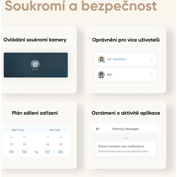 Enabot ROLA Mini bílá - IP kamery - Obrázek DZ8L000K01