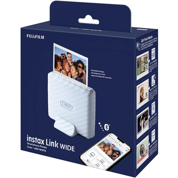 Fujifilm Instax Link Wide tiskárna Ash White - Tiskárny - Obrázek DZQ6000P01