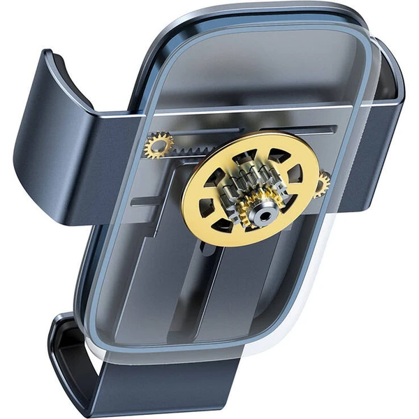Baseus Univerzální držák do auta Metal Age 2 Gravity s upevněním do ventilační mřížky šedý - Držáky - Obrázek DZX4000J01
