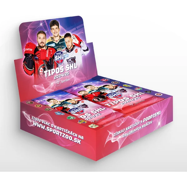 Hokejové karty SportZoo Hobby balíček Tipos SHL 2024/25 - Hokejové karty - Obrázek E08E000L01