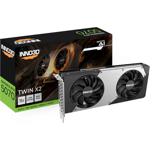 INNO3D NVIDIA GEFORCE RTX 5070 Twin X2 12GB GDDR7 - Grafické karty - Obrázek E0DG000L01