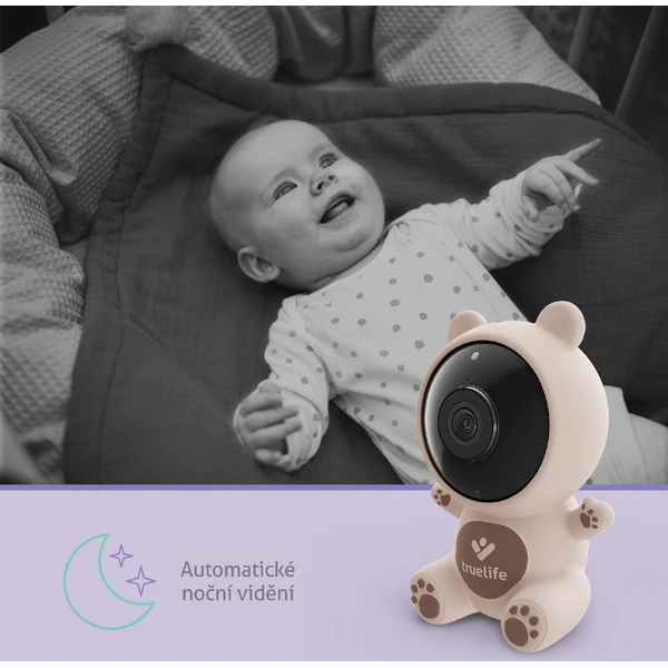 TrueLife NannyCam S3 Smart dětská chůvička - Kamery - Obrázek E0M7000P01